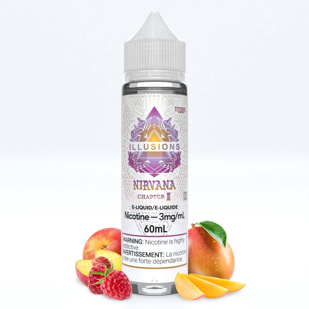 Illusion freebase Nirvana60mLWithFruits