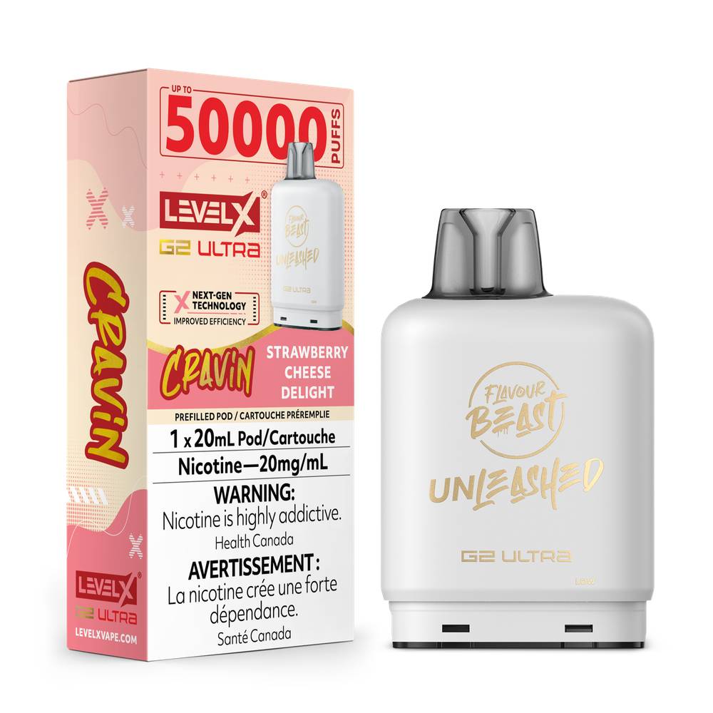 LEVELX_Boost-G2_Unleashed_POD_MAY2025-RENDER-FAM_20mg-StrawberryCheeseDelight
