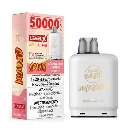 LEVELX_Boost-G2_Unleashed_POD_MAY2025-RENDER-FAM_20mg-StrawberryCheeseDelight