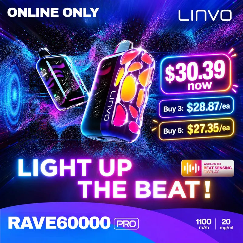 LINVO_RAVE_60k_Disposable_Vape_Discounmt_-_Super_vape_store