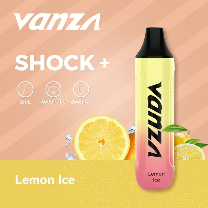 Vape jetable Vanza Shock+ 4000bouffées