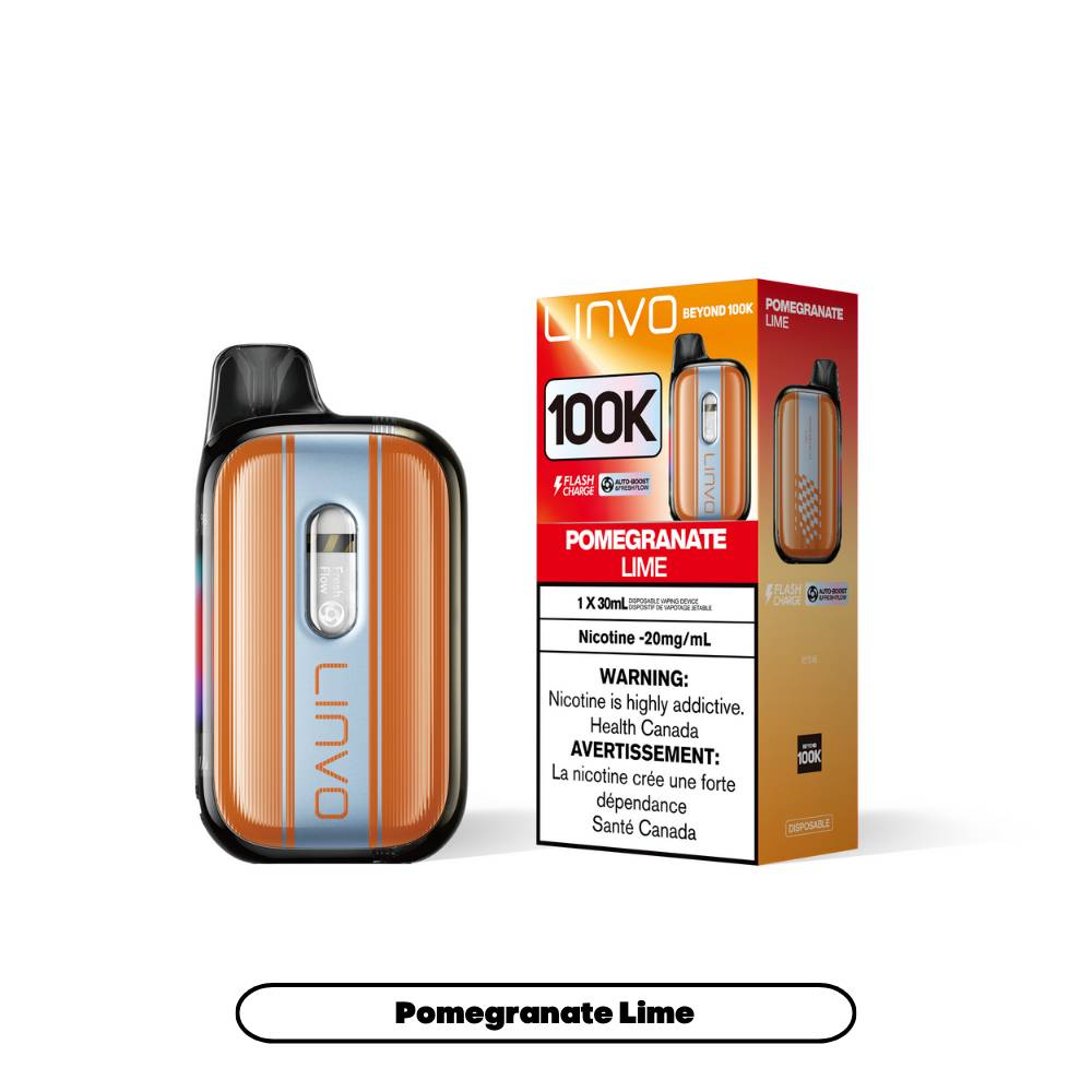 Linvo Beyond 100K Vape Jetable 30mL 100000 Bouffes Canada Super Vape Linvo Beyond 100K Vape Jetable 30mL 100000 Bouffes Canada Super Vape
