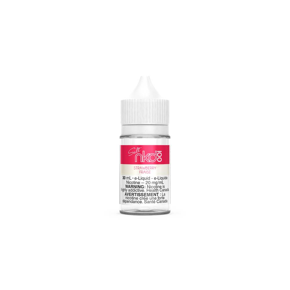 NKD 100 Salt Nicotine E-Liquid 20 mg/mL, 30 mL Bottle Super Vape NKD 100 Salt Nicotine E-Liquid 20 mg/mL, 30 mL Bottle Super Vape