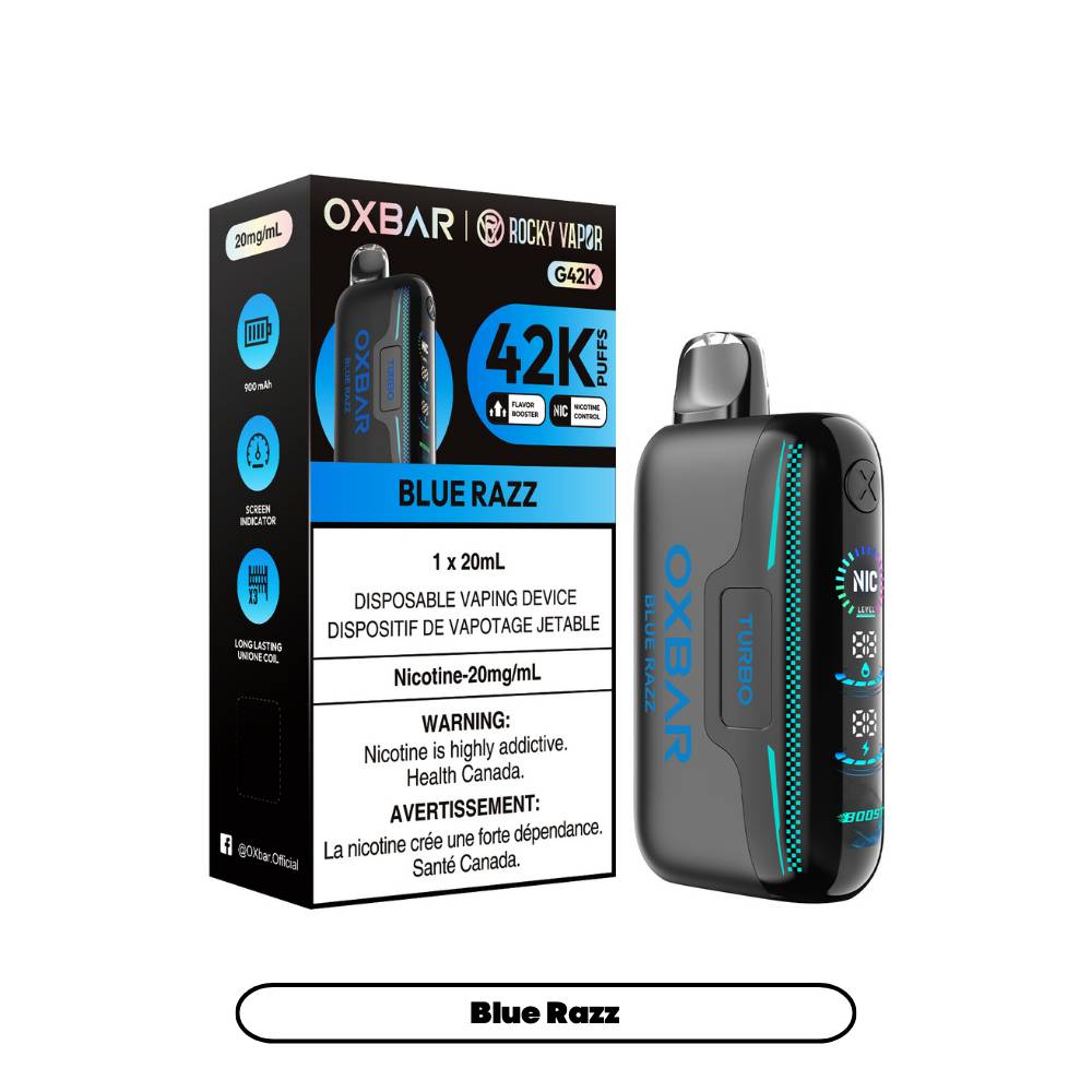 OXBAR G42K_BlueRazz