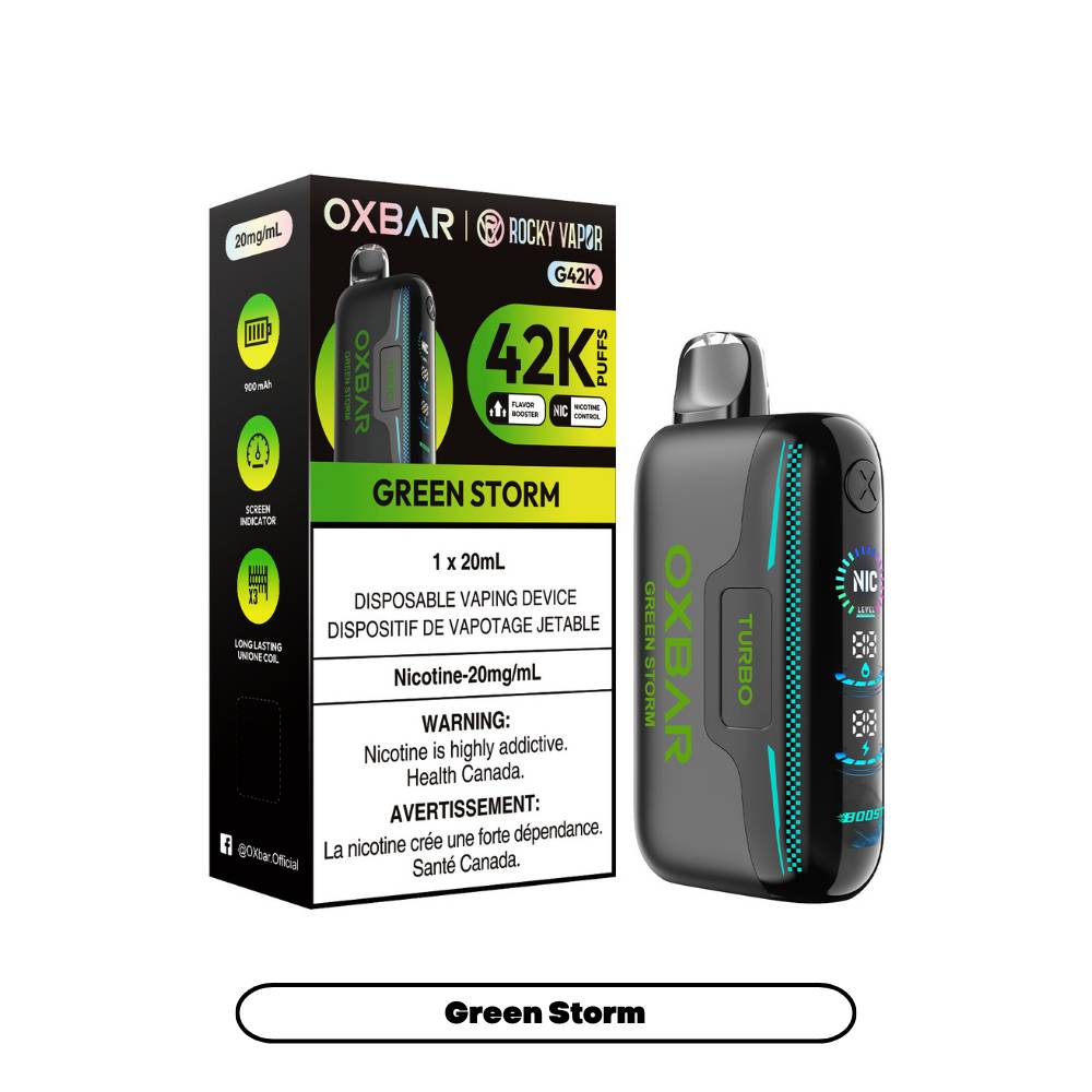 OXBAR G42K_GreenStorm