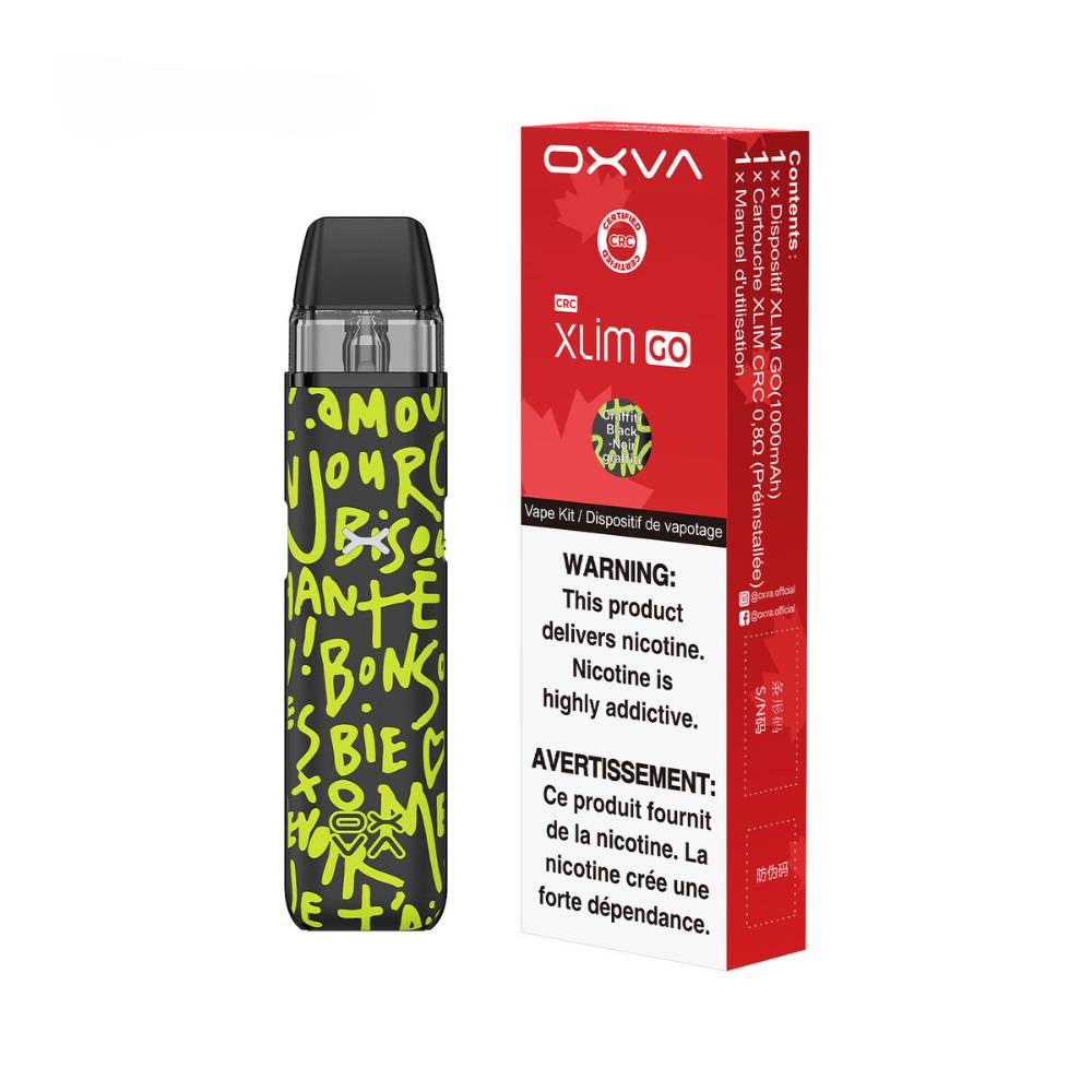 OXVA XLIM GO VAPE DEVICE_GraffitiBlack