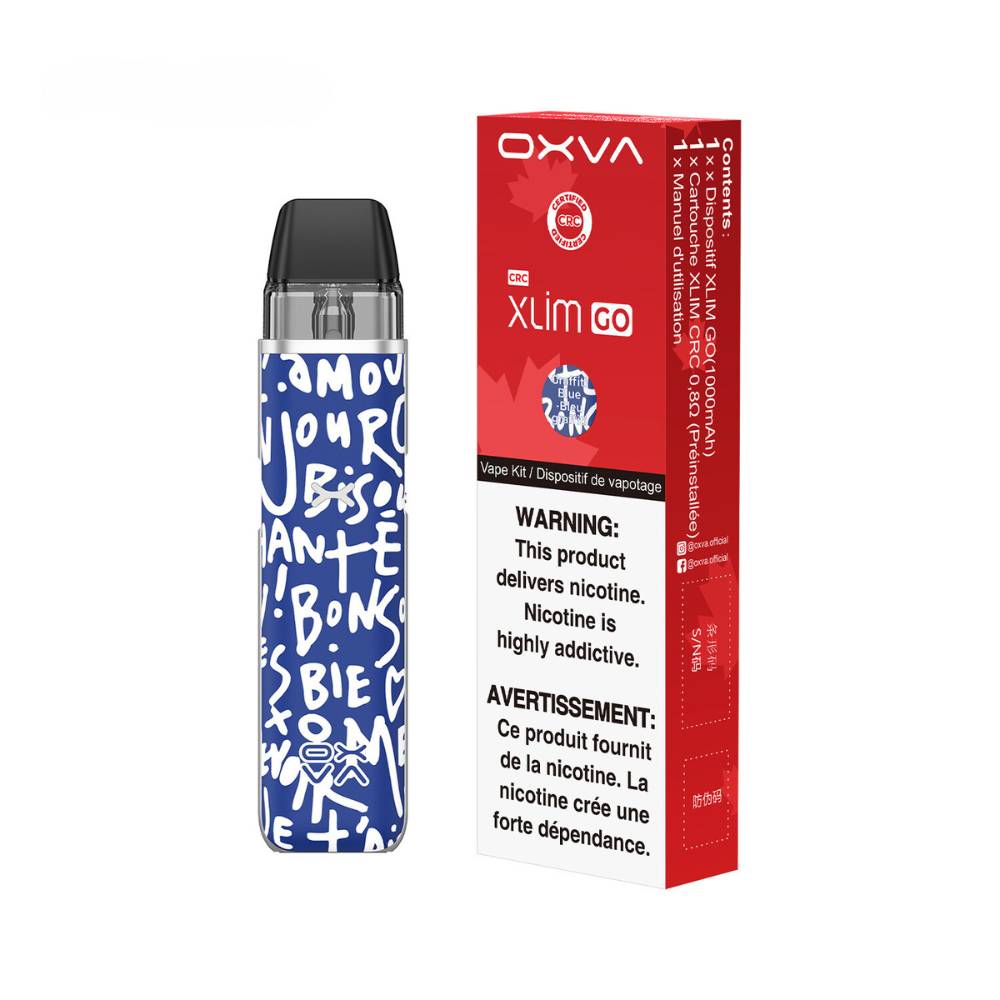 OXVA XLIM GO VAPE DEVICE_GraffitiBlue