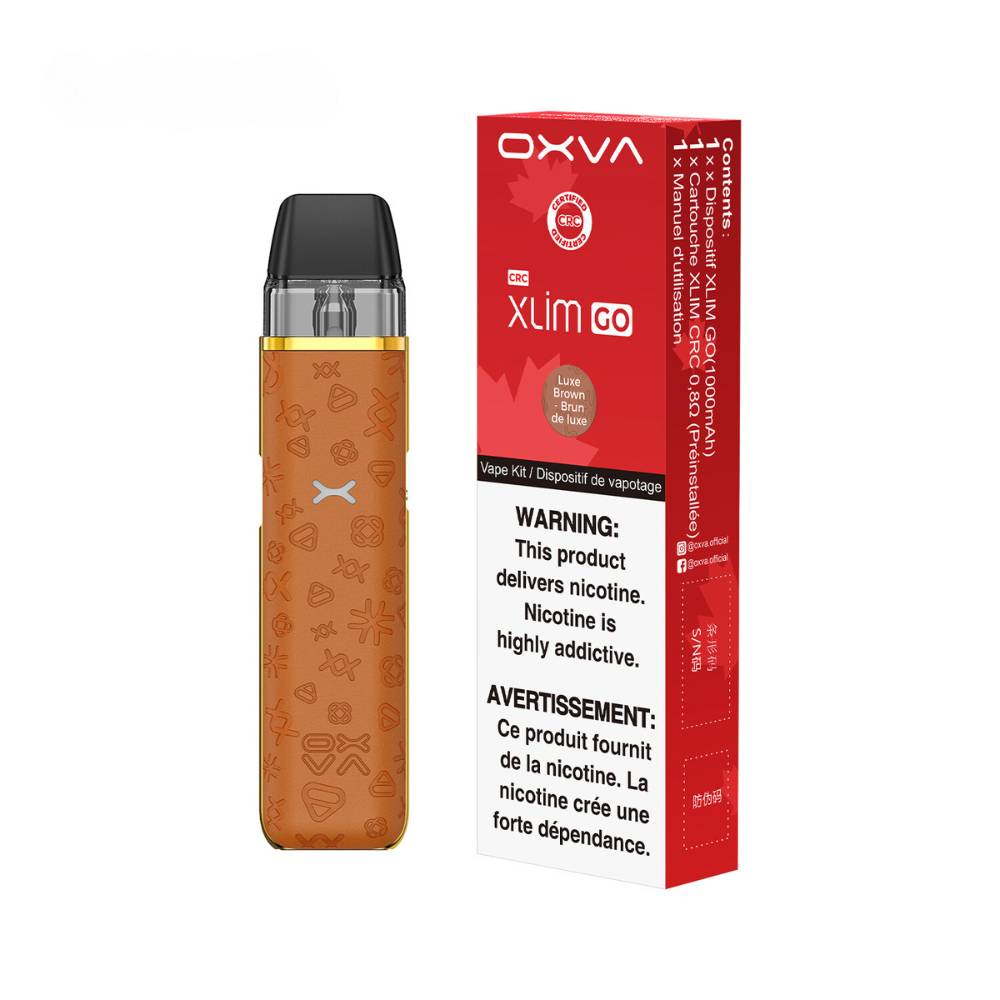 OXVA XLIM GO VAPE DEVICE_LuxeBrown