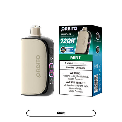 Orbito Lumo AI 120K Disposable Vape Mint
