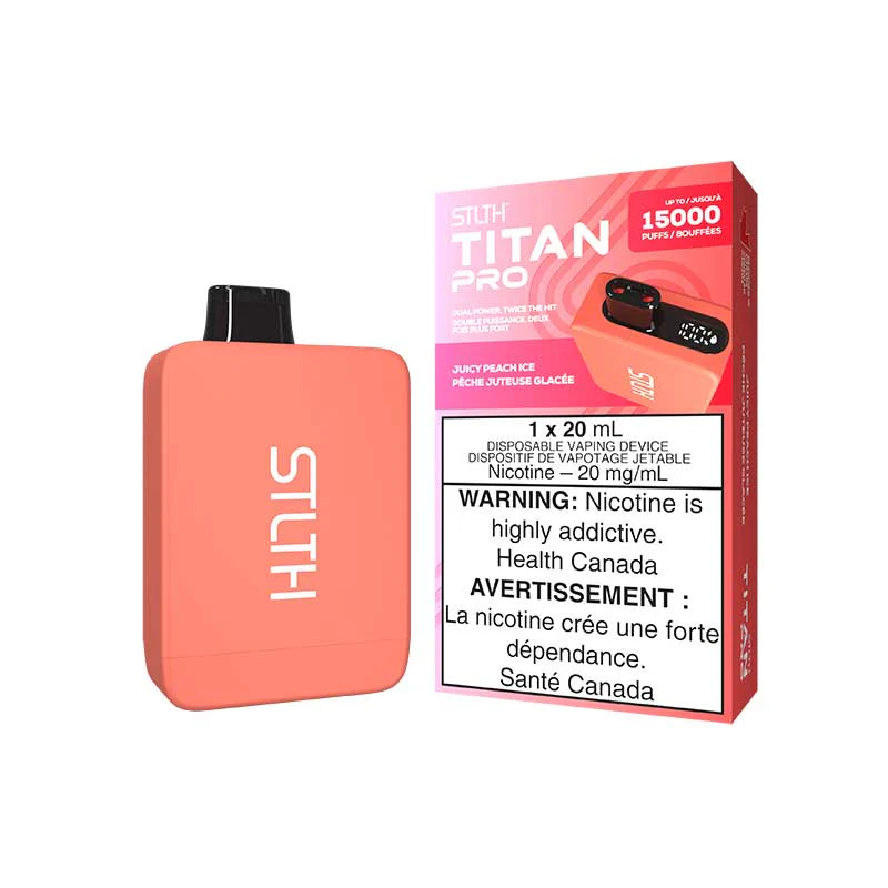 STLTH Titan Pro 15K Disposable Vape