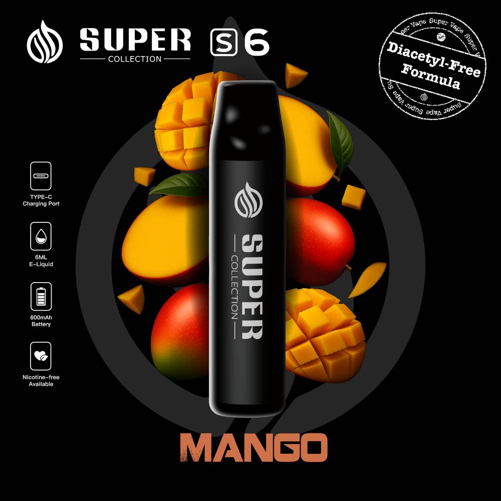 S6mango-Super Vape Store Vape Coolection