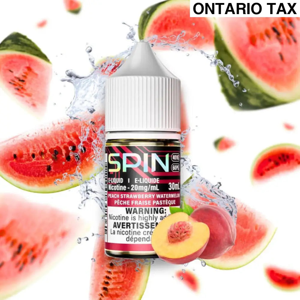 SPIN SALT PEACH STRAWBERRY WATERMELON