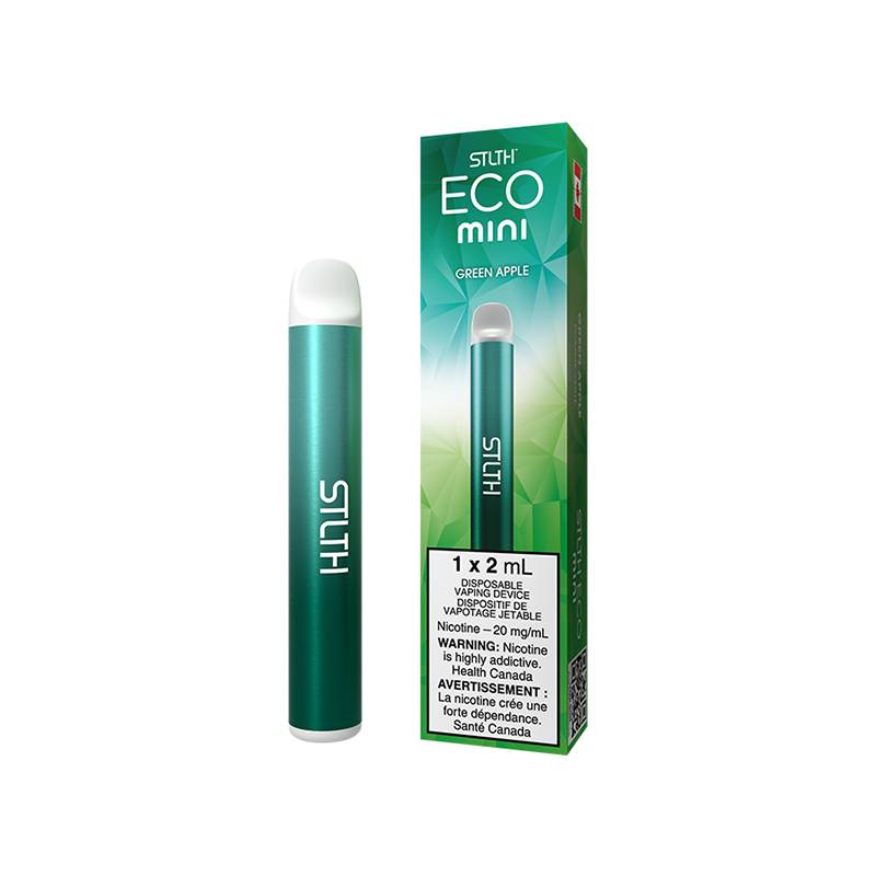 STLTH ECO MINI Green Apple Disposable Vape