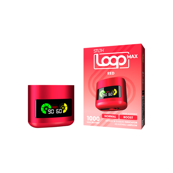 STLTH-LOOP-MAX-CLOSED-POD-DEVICE-RED