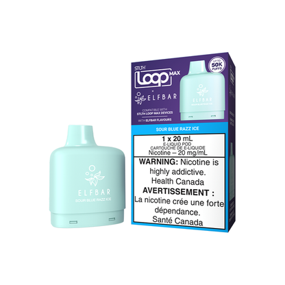 STLTH-LOOP-MAX-X-ELFBAR-POD-PACK-SOUR-BLUE-RAZZ-ICE