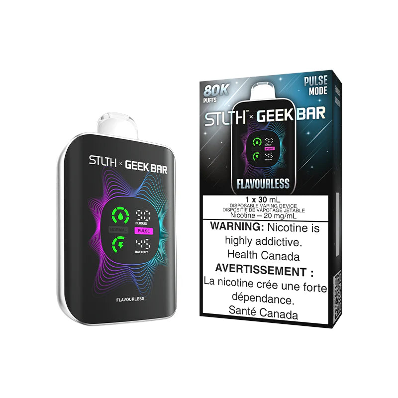 STLTH × Geek Bar 80K Puffs Disposable Vape – Flavourless
