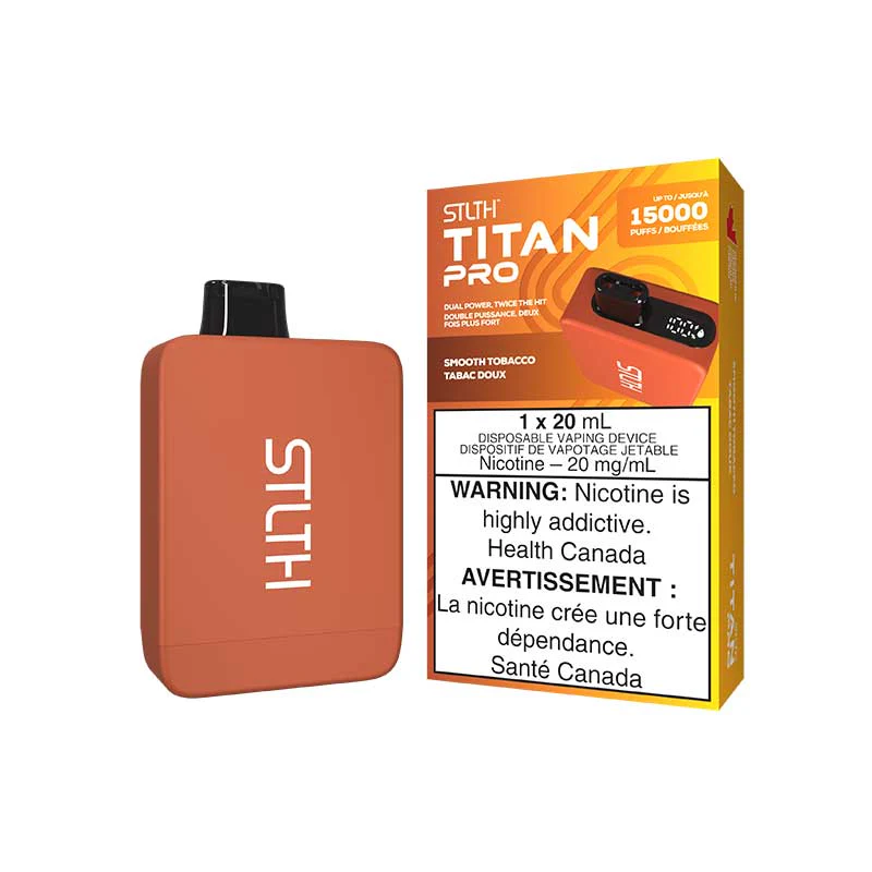 STLTH Titan Pro 15K Disposable Vape