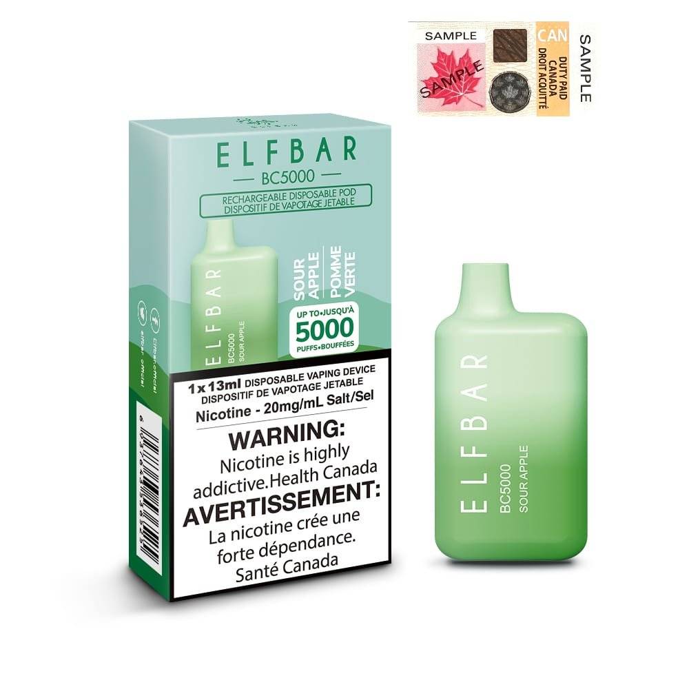 ELF BAR BC5000 Puffs Disposable Vape(Online Only)