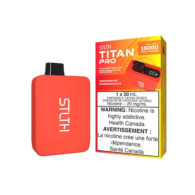 STLTH Titan Pro 15K Disposable Vape