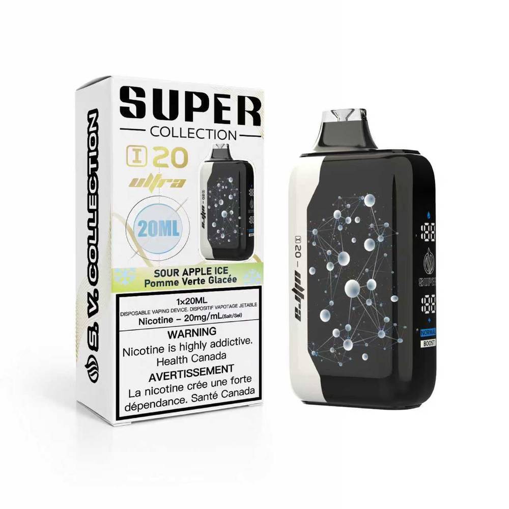 SuperCollectionDisposableVape_sour apple ice