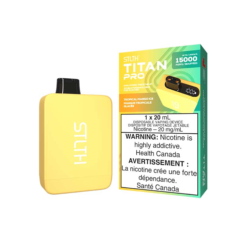 STLTH Titan Pro 15K Disposable Vape