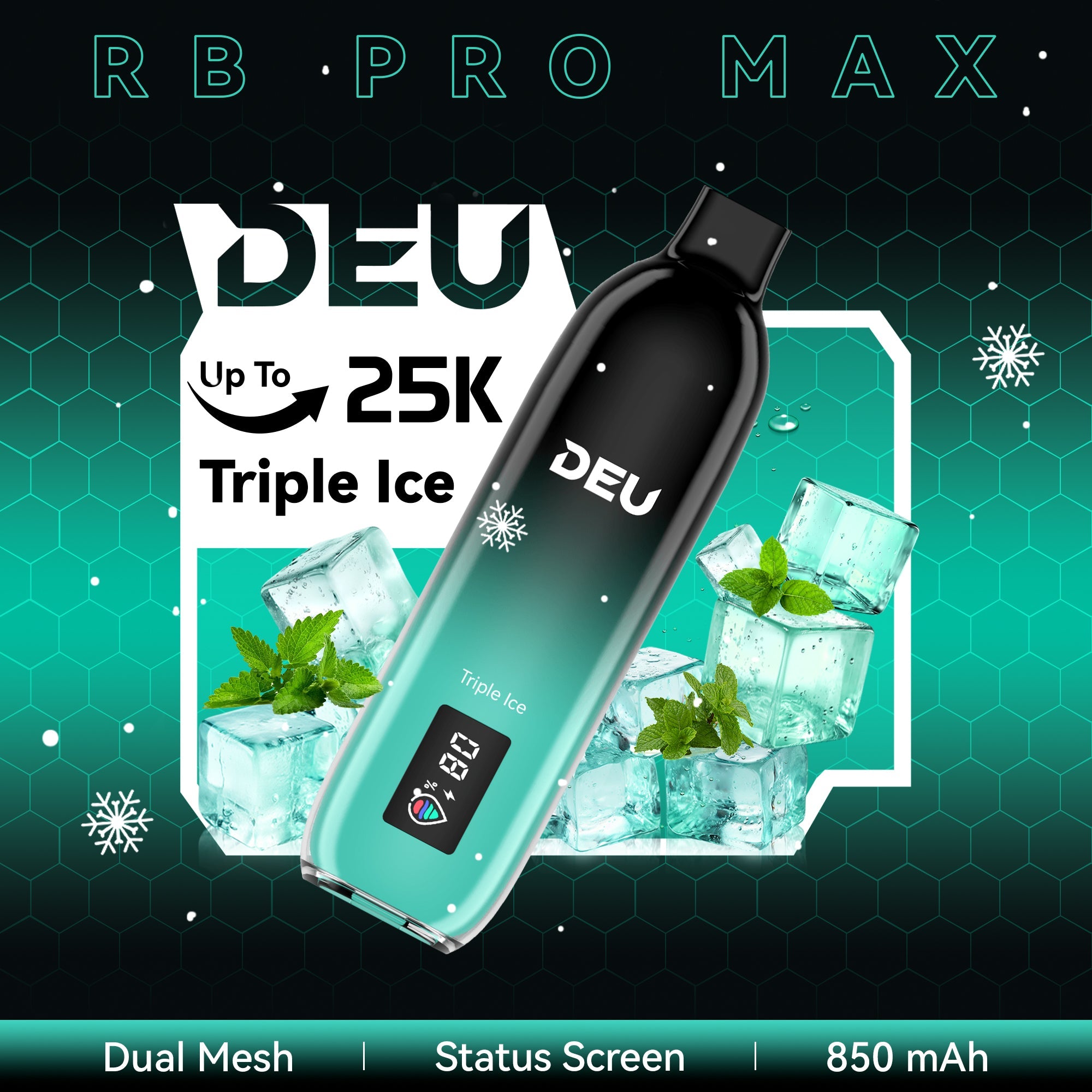 DEU RB PRO MAX + - Découvrez le summum de l'évolution du goût