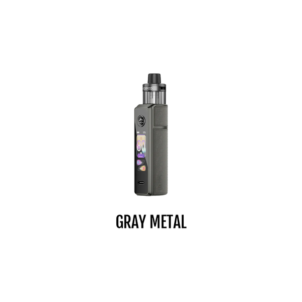 VOOPOO-DRAG-X3-POD-KIT-GRAY-METAL