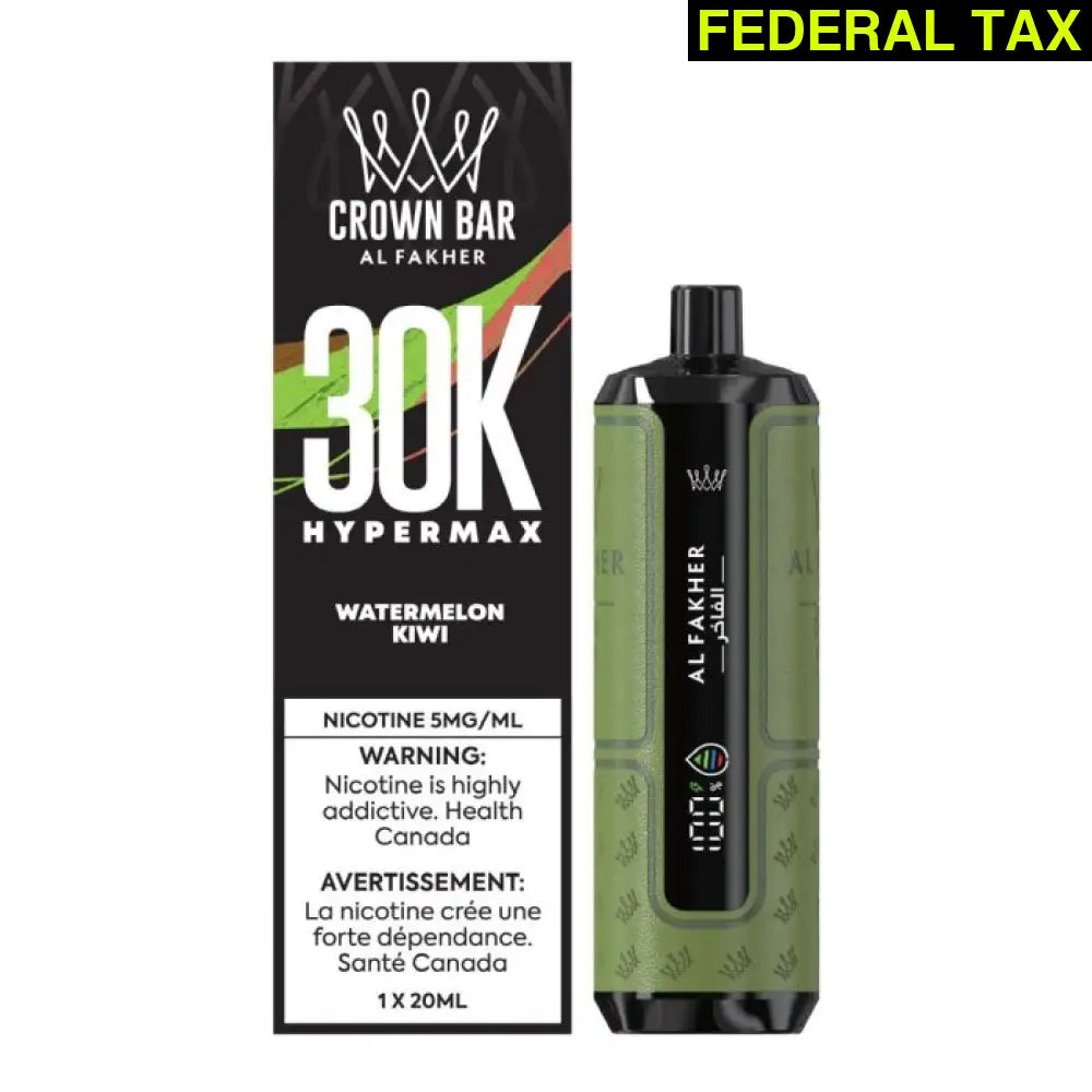 AL FAKHER CROWN BAR HYPE MAX 30K WATERMELON KIWI