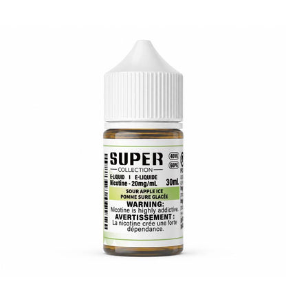 Super Collection Salt Nicotine E-Liquid 30mL - Sour Apple Ice