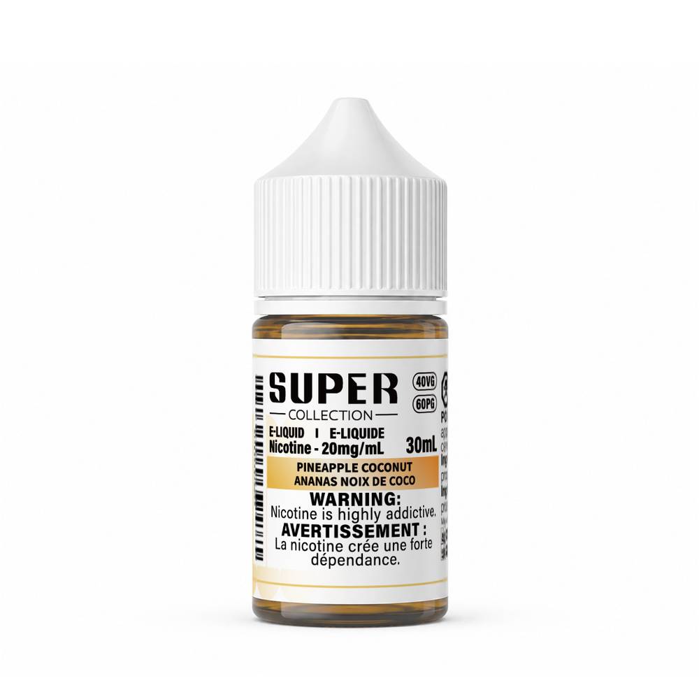 Super Collection Salt Nicotine E-Liquid 30mL - Pineapple Coconut