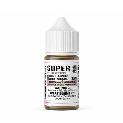Super Collection Salt Nicotine E-Liquid 30mL - Pomegranate Jasmine T Ice