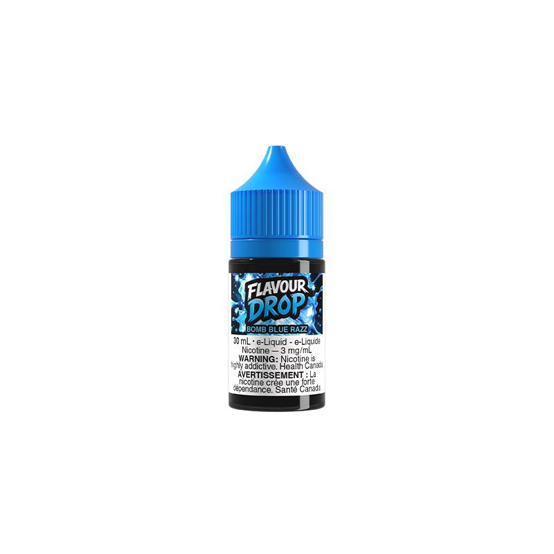 FLAVOUR DROP 3MG 30ML Freebase E-Liquid-Bomb-Blue-Razz