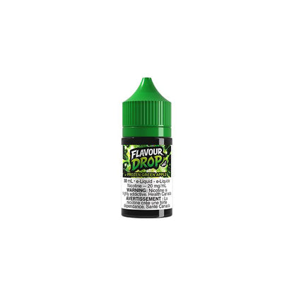 FLAVOUR DROP 20MG 30ML Nicotine Salt E-Liquid Frozen Green Apple