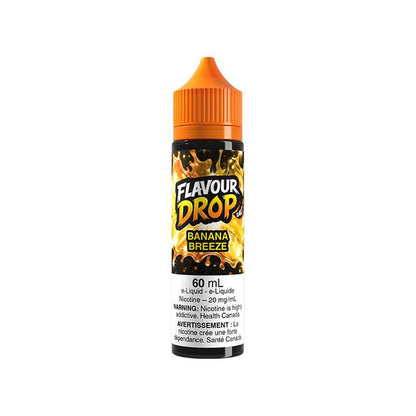 FLAVOUR DROP 20MG 60ML Nicotine Salt E-Liquid Banana Breeze