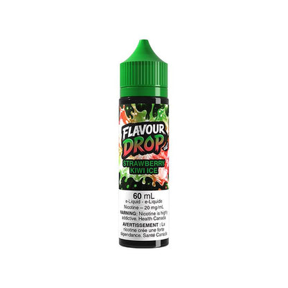 FLAVOUR DROP 20MG 60ML Nicotine Salt E-Liquid Strawberry Kiwi Ice