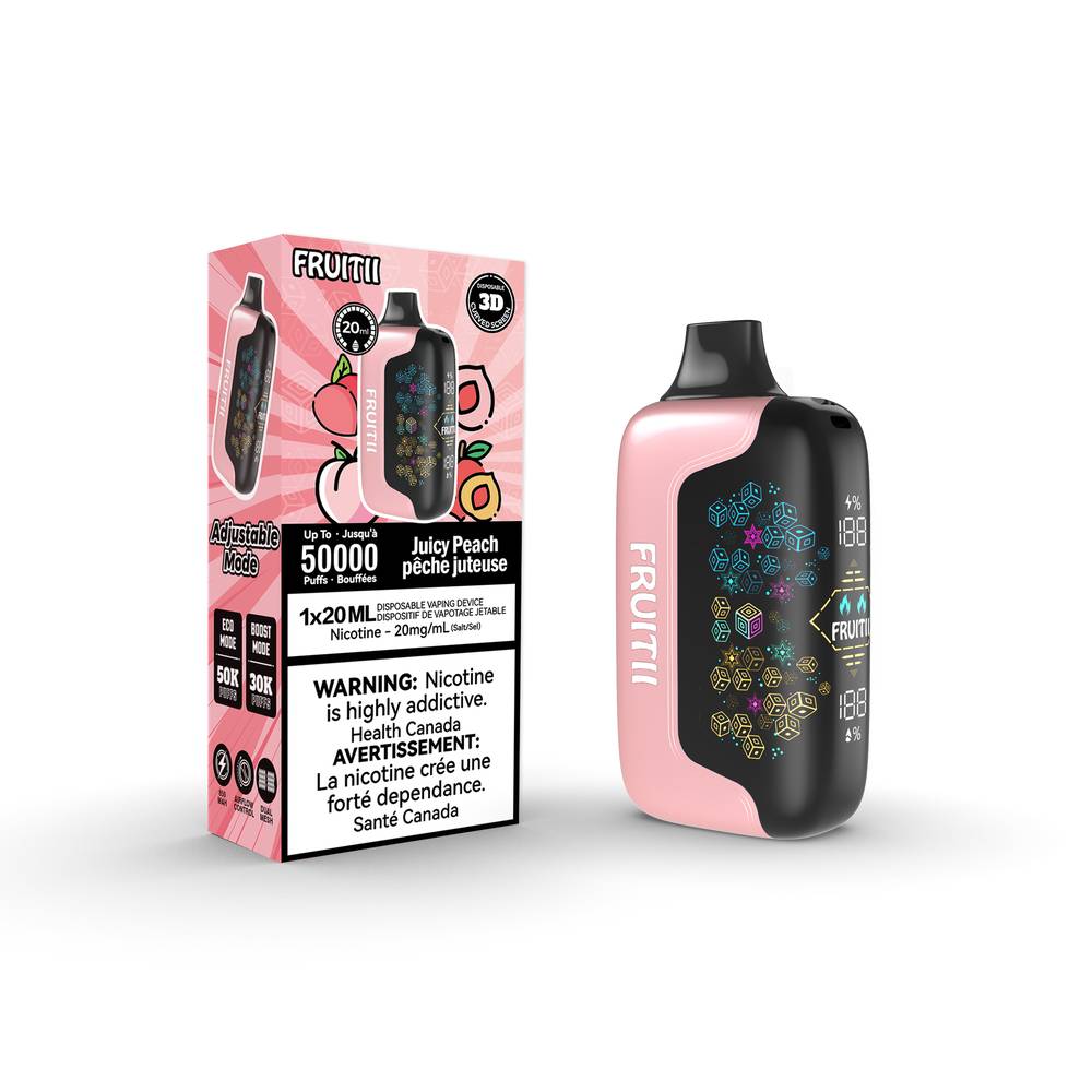 FRUITII 50K Disposable Vape_JuicyPeach