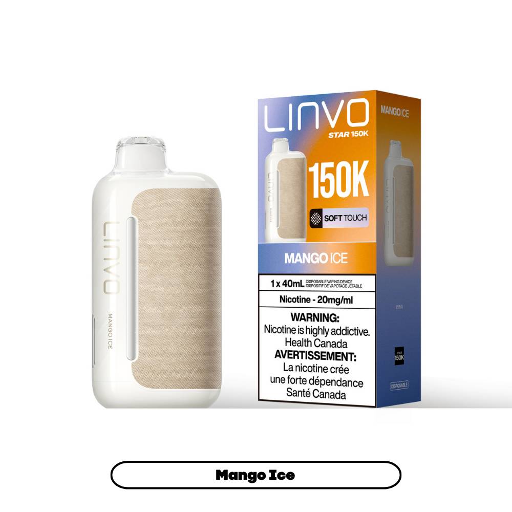 LINVO STAR 150K Disposable Vape - Mango Ice