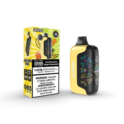 FRUITII 50K Disposable Vape_FrozenBananaGlaze