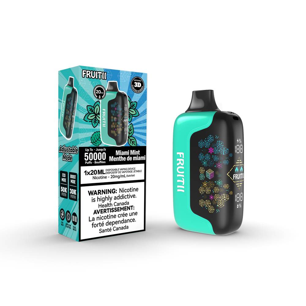 FRUITII 50K Disposable Vape_MiamiMint