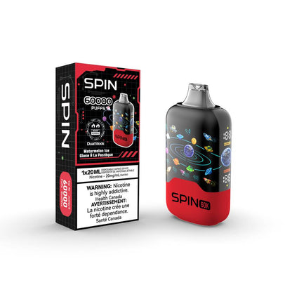 SPIN 60 000 Puffs Disposable Vape - WatermelonIce