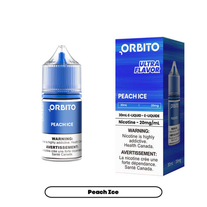 ORBITO Ultra Flavor Nic Salt 30mL - Peach Ice