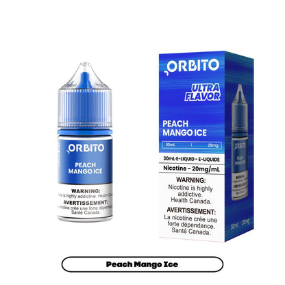 ORBITO Ultra Flavor Nic Salt 30mL - Peach Mango Ice