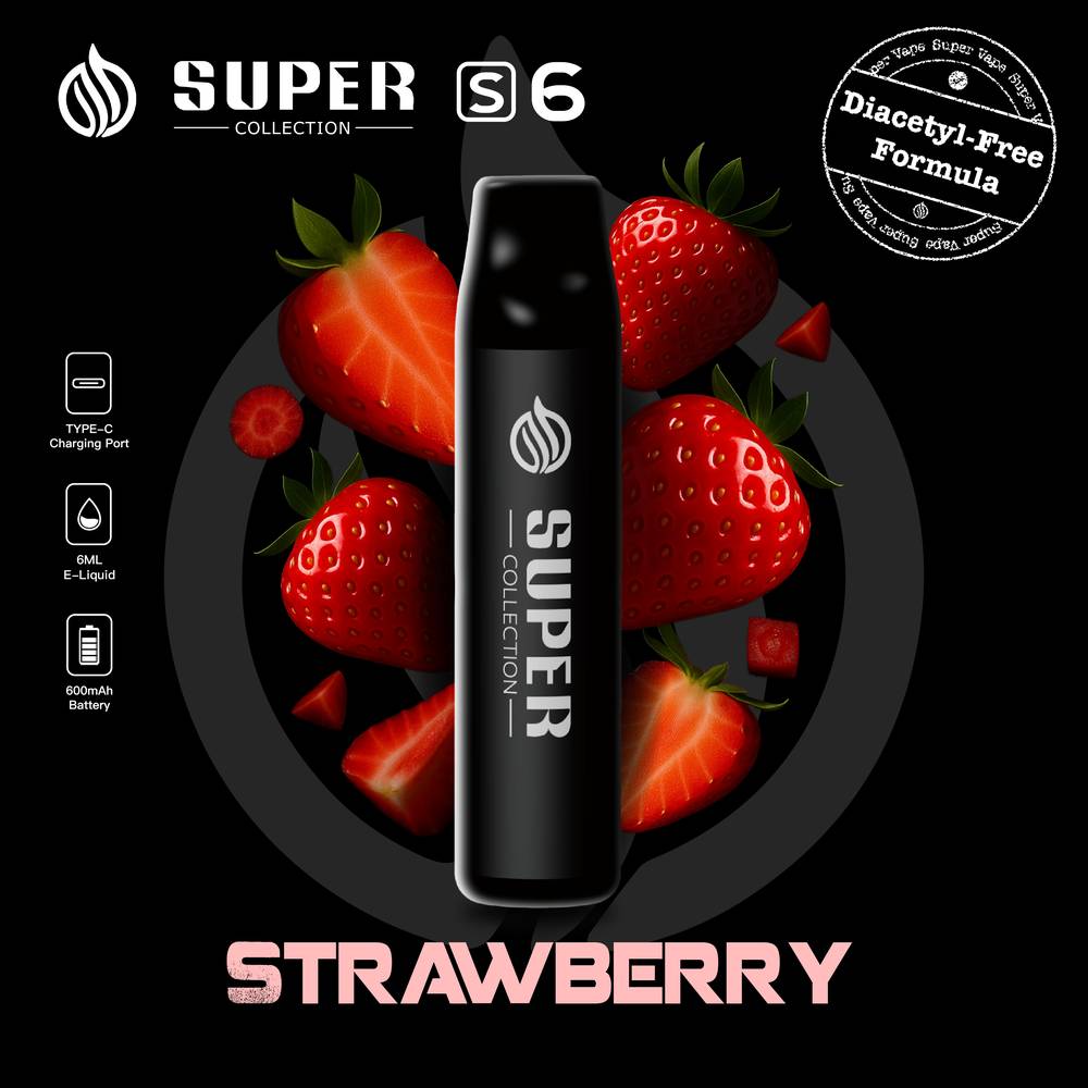 S6strawberry-Super Vape Store Vape Coolection