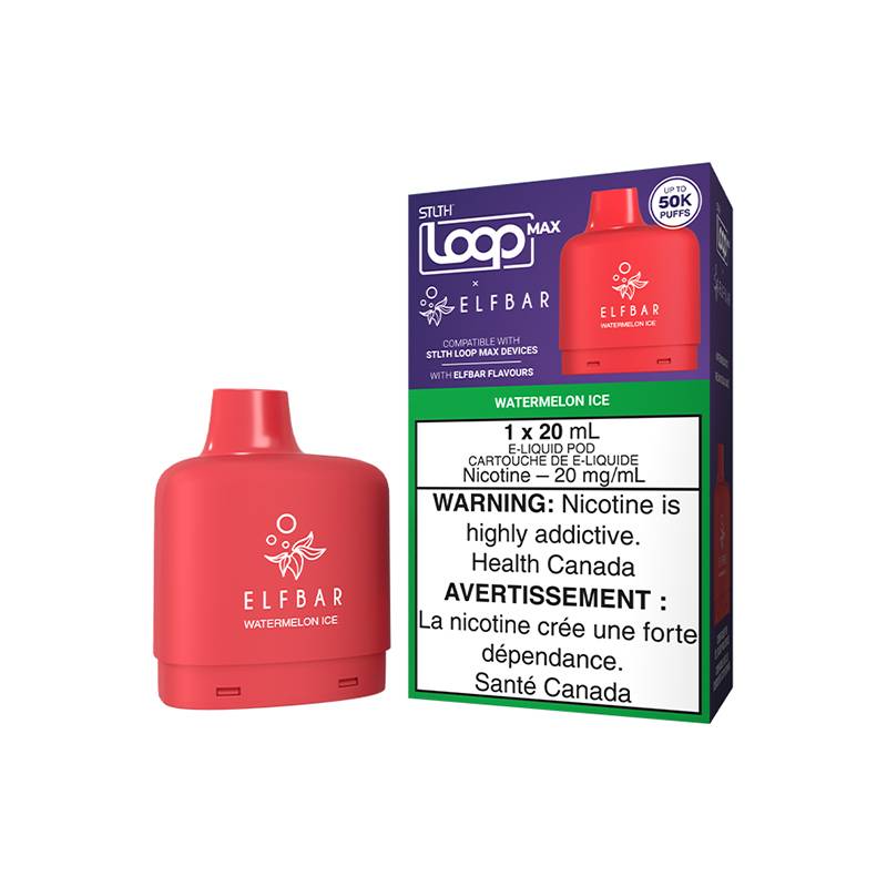 STLTH-LOOP-MAX-X-ELFBAR-POD-PACK-WATERMELON-ICE