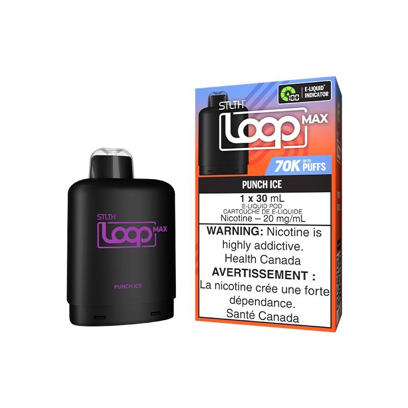 STLTH Loop Max 70K Pod Pack Punch Ice