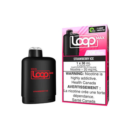 STLTH Loop Max 70K Pod Pack Strawberry Ice