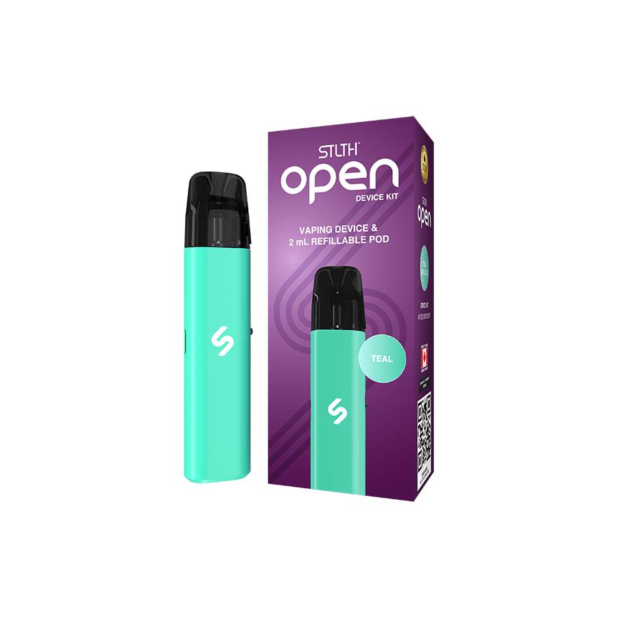 STLTH OPEN Device Kit CRC Refillable Open Pod System-teal