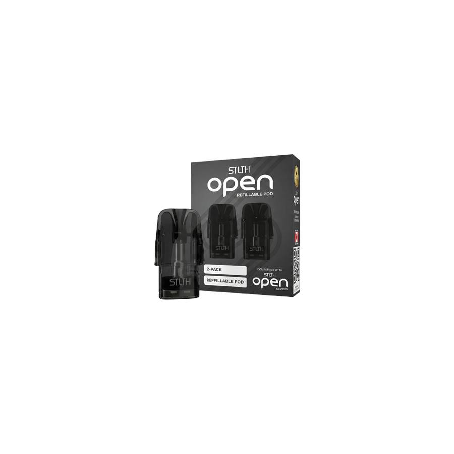STLTH OPEN Device Kit CRC Refillable Open Pod System-replacement-pod