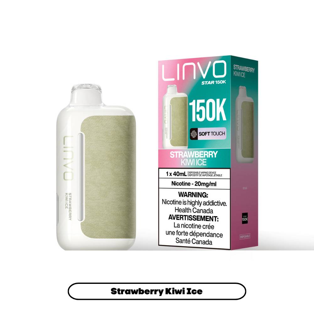LINVO STAR 150K Disposable Vape - Strawberry Kiwi Ice