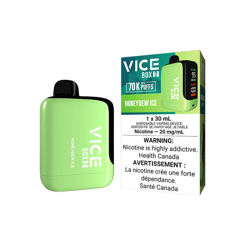 VICE BOX 2 Vape Jetable 70K 70 000 Bouffes, cran LED & Airflow Super Vape VICE BOX 2 Vape Jetable 70K 70 000 Bouffes, cran LED & Airflow Super Vape